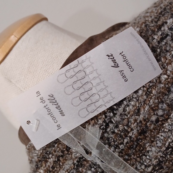 Eric Alexandre "Bark" Boucle Knit Skirt Suit NEW- Sz. 42/XL - Picture 14 of 16